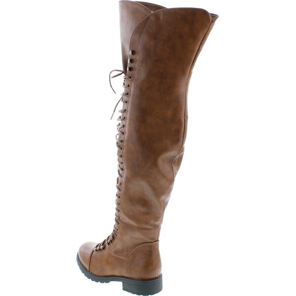 thigh high military boots