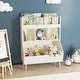 preview thumbnail 2 of 14, Toy Storage Organizer, Kids Bookshelf and Toy Storage with Legs, Multifunctional Storage Organizer, Children Bookcase