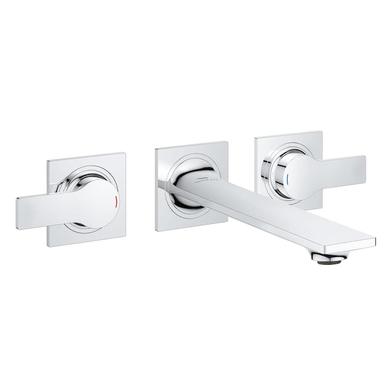 Grohe 20 586 1 Allure New 1.2 GPM Wall Mounted Widespread Bathroom
