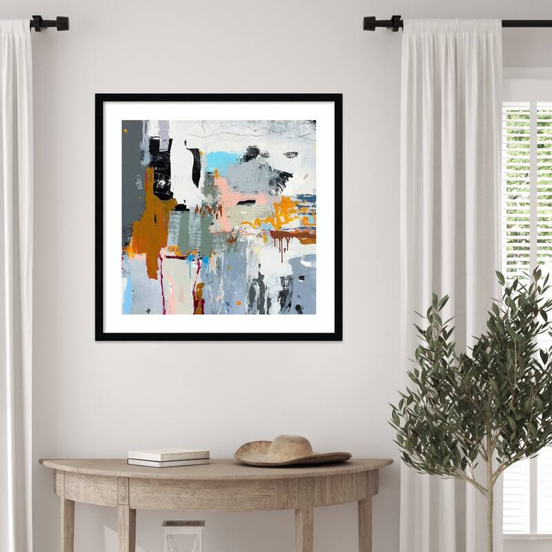 Sebastopol by Jeffrey Tover Wood Framed Wall Art Print - Svelte Noir Black