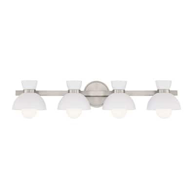 Meridian M80076 4 Light 34" Wide Vanity Light