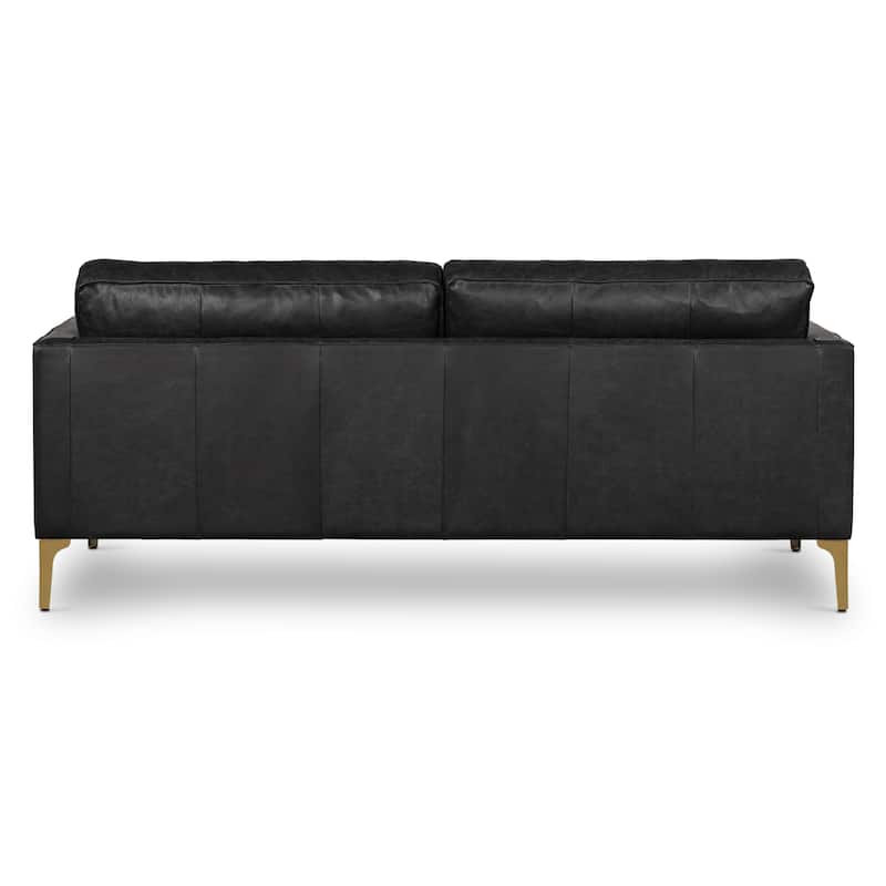Poly & Bark Mateo 82.5" Sofa - Full Grain Genuine Italian Leather