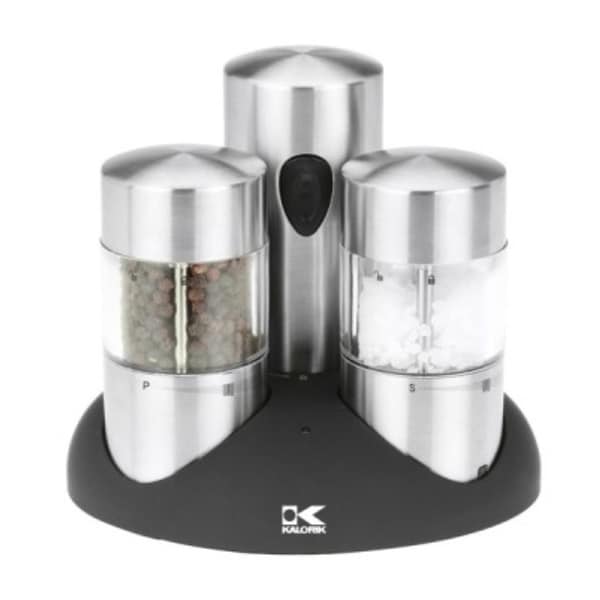 Bed bath and beyond electric salt best sale and pepper grinders
