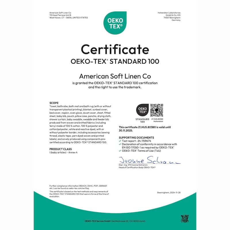 American Soft Linen Women's 100% Cotton Terry Bathrobe - Soft, Absorbent, Quick Dry Turkish Robes for Women