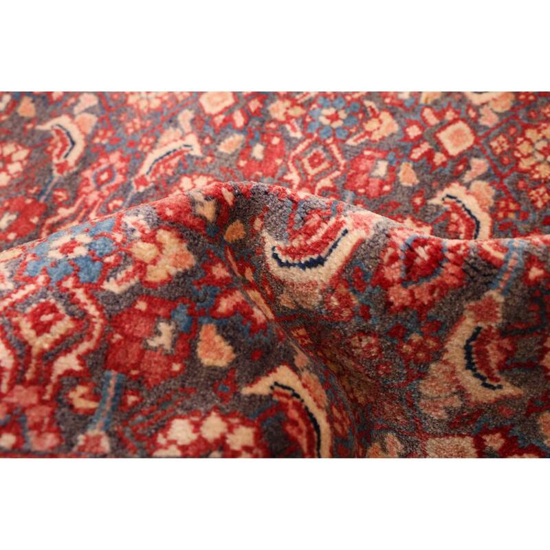 ECARPETGALLERY Hand-knotted Andelz Dark Grey Wool Rug - 4'3 x 7'0