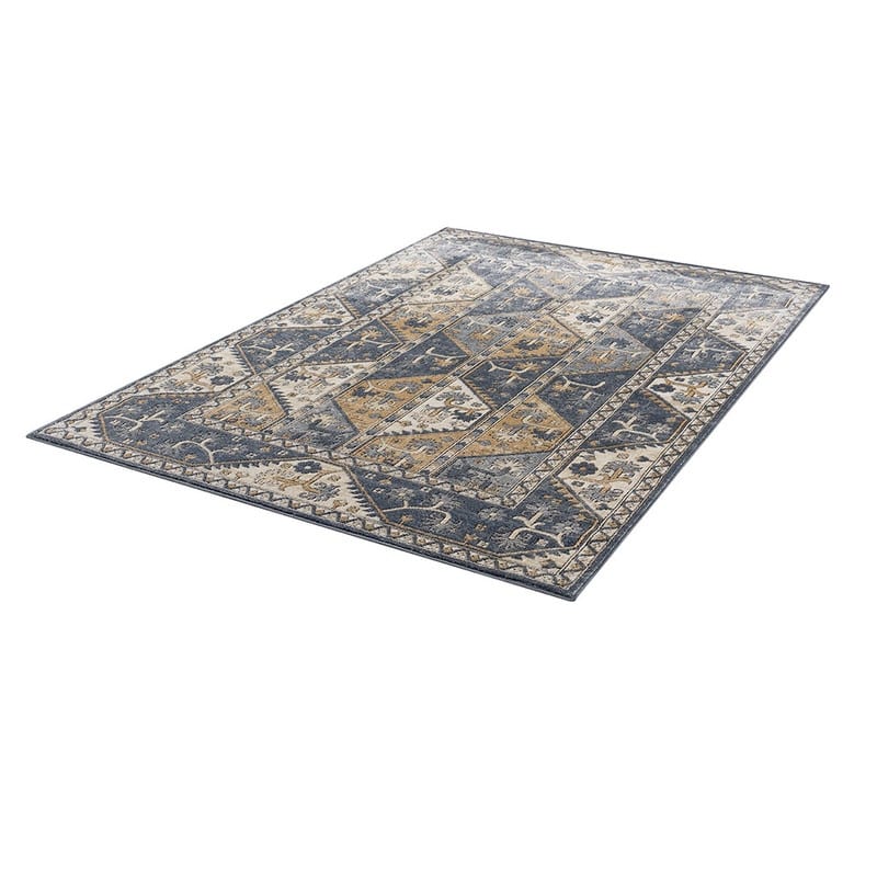 Tiled Border Area Rug - 8x10'