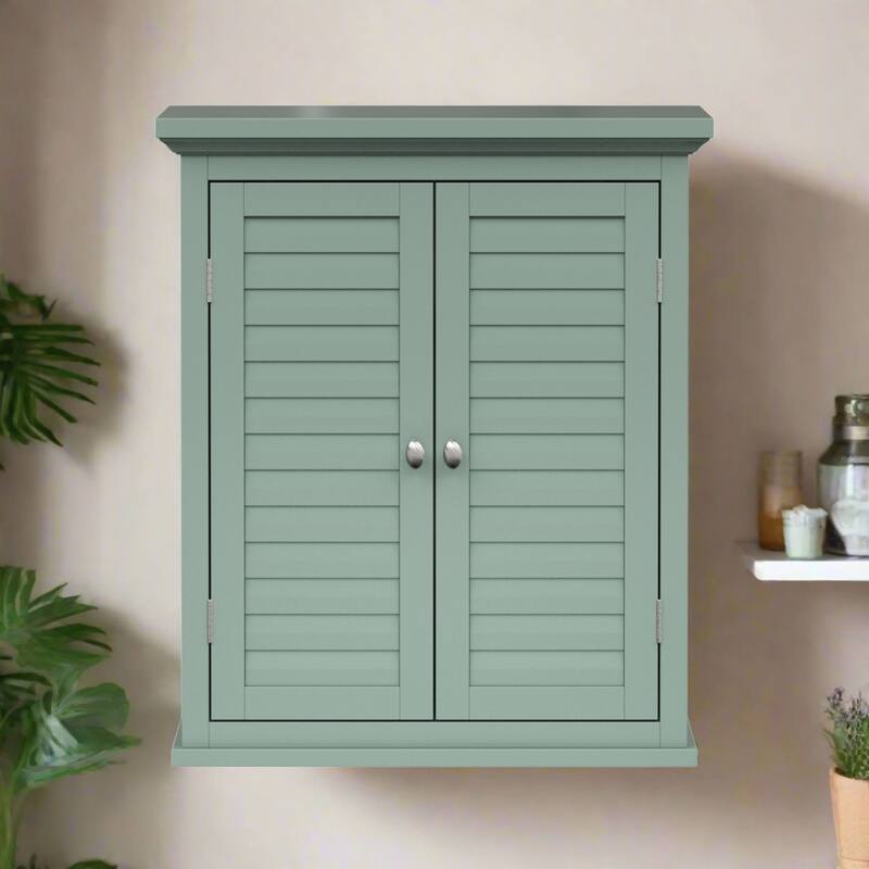 Teamson Home Glancy 20 in. x 24.02 in. Removable Wall Cabinet