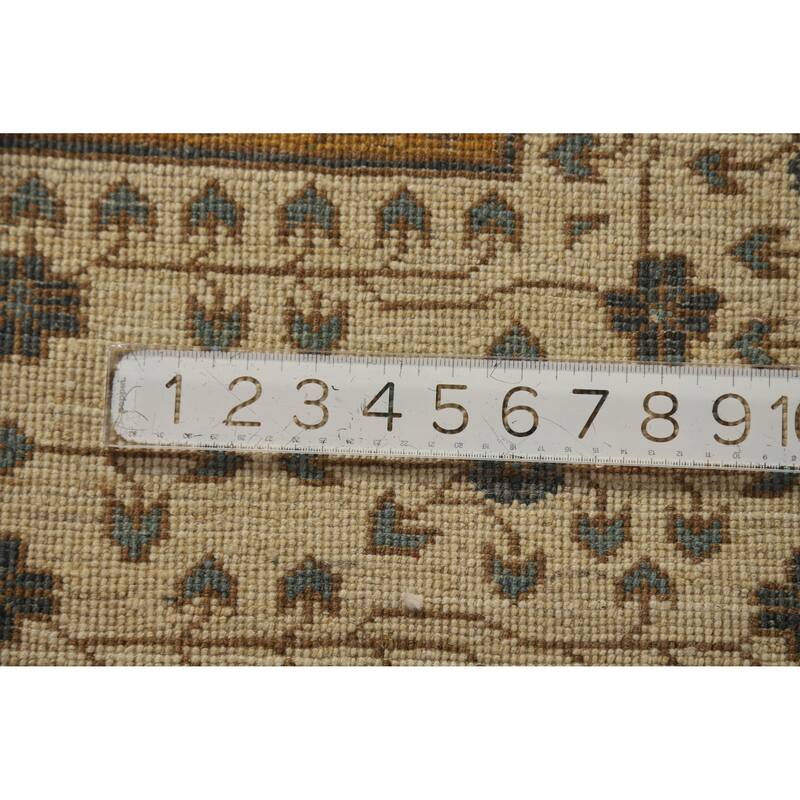 Geometric Kazak Oriental Area Rug Handmade Traditional Wool Carpet - 6'8" x 9'8"
