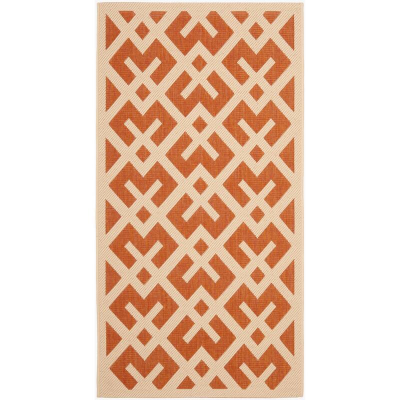 SAFAVIEH Courtyard Sytske Indoor/ Outdoor Waterproof Patio Backyard Rug