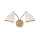 Option White / Natural Brass