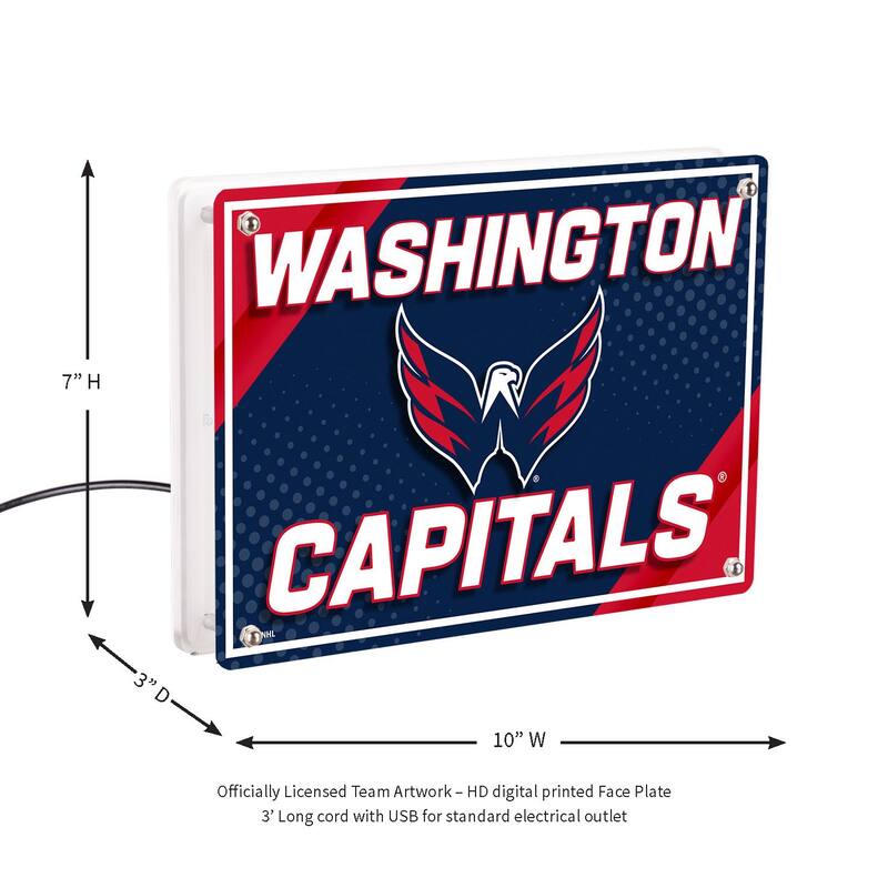 Washington Capitals LED Lighted Sign
