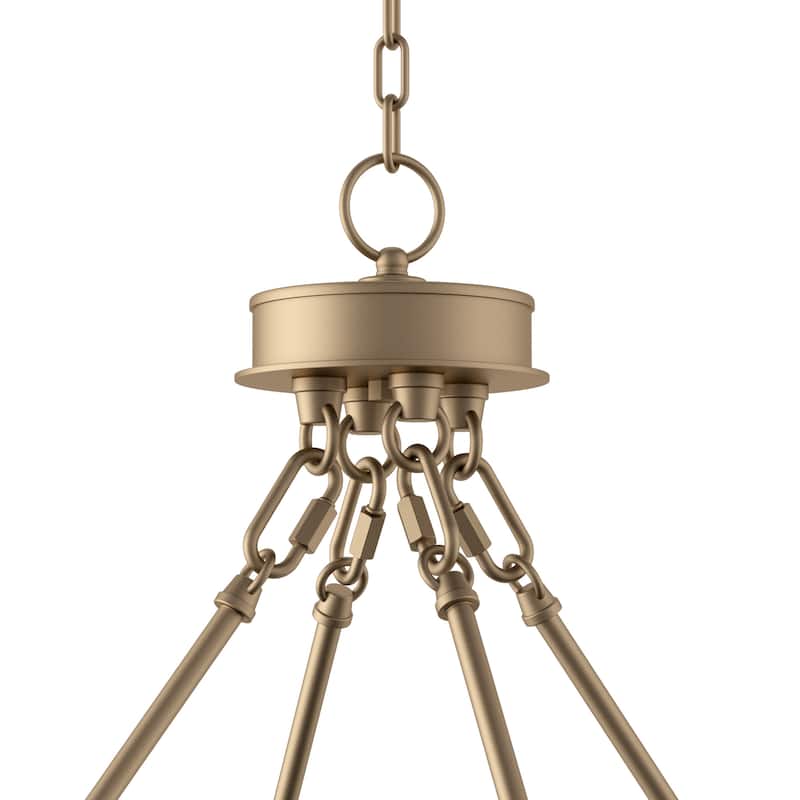 French Country 16-light Wagon Wheel Candle Chandelier with UL Certified - 40 inches