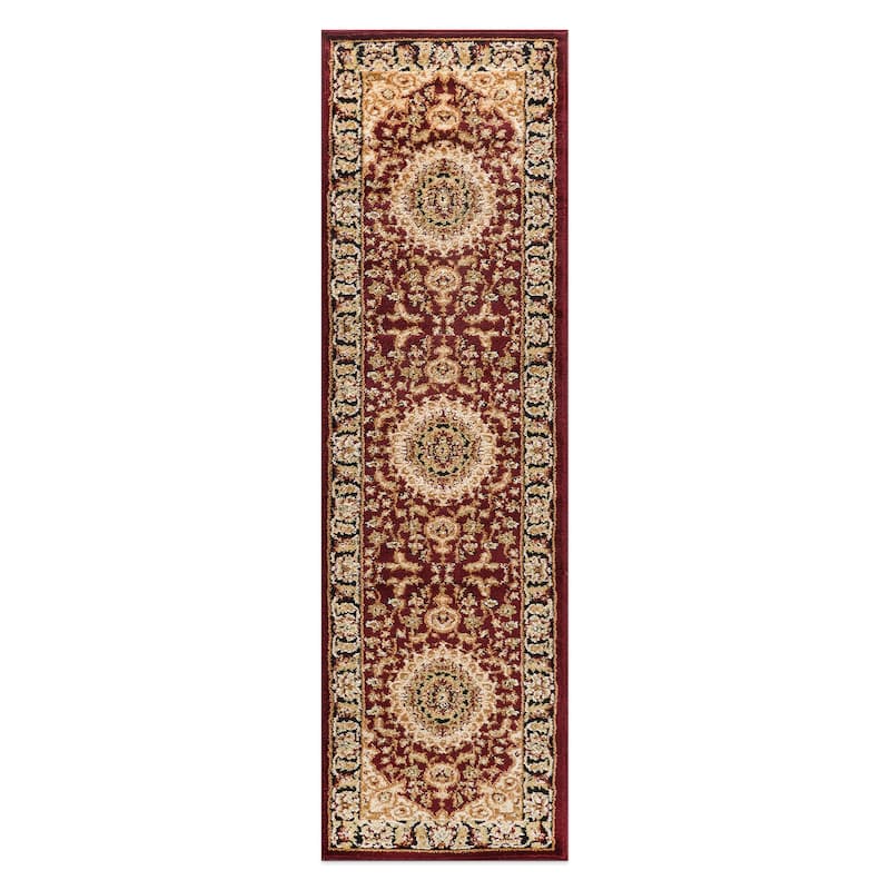 World Rug Gallery Traditional Oriental Medallion Area Rug