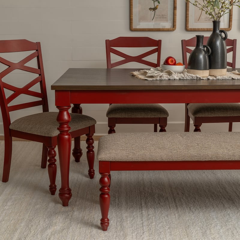 Aster 6PC Rectangle Dining Set