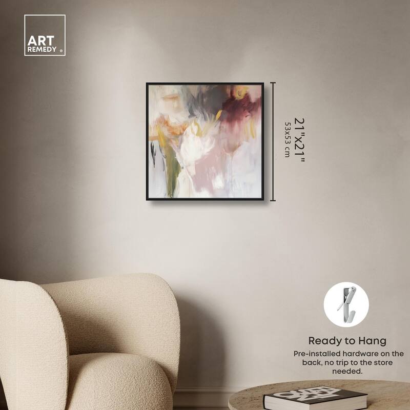 Painterly Energy Canvas by Art Remedy