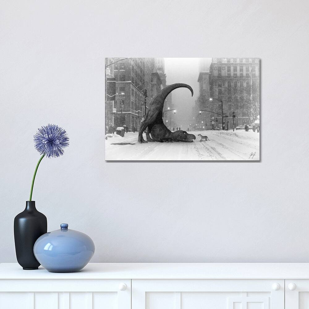 iCanvas "Wanna Play II" by Kathrin Federer Canvas Print