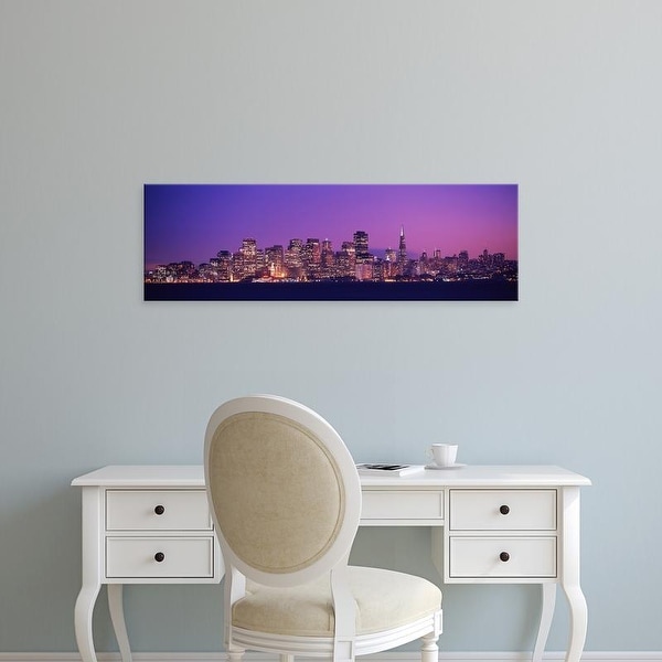 Easy Art Prints Panoramic Images's 'San Francisco, California, USA' Premium Canvas Art
