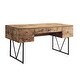 preview thumbnail 21 of 19, Analiese Industrial Antique Writing Desk