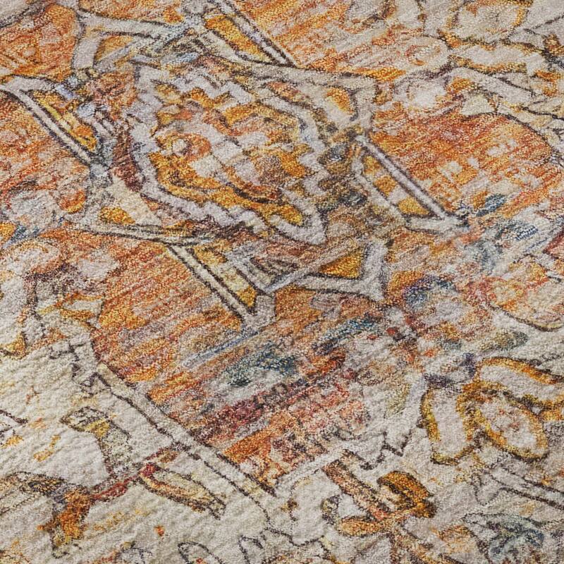 Premium Washable Super Soft Vintage Traditional Mayfield Rug