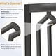 preview thumbnail 30 of 54, MAISON ARTS 9-Piece Patio Dining Set, 60 Inch Square Metal Table and 8 Metal Dining Chairs