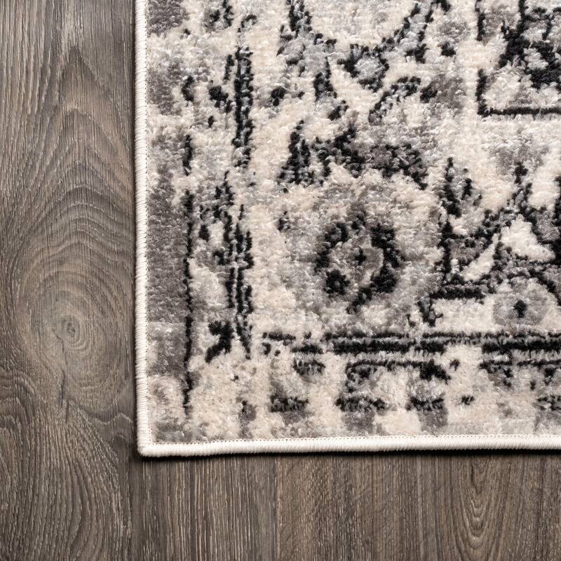 JONATHAN Y Anaise Ornate Geometric Medallion Area Rug