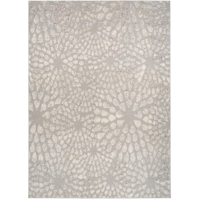 Nourison Ambiance Indoor only Glam Abstract Area Rug