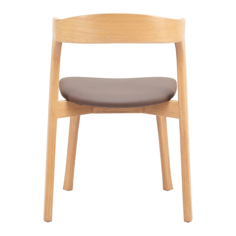 Pioro Dining Chair Brown & Natural