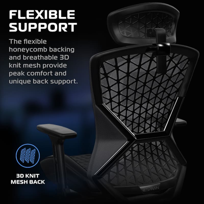 RESPAWN SPIRE Ergonomic Mesh Office Gaming Chair - Home PC Computer Desk Gaming Chair