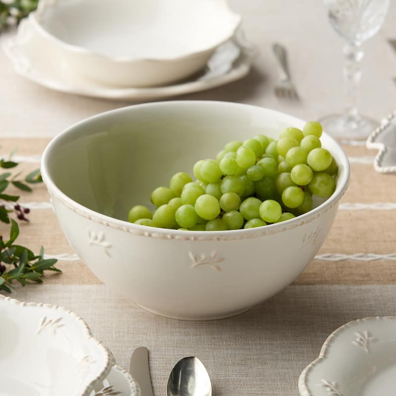 Certified International Heritage Large Mixing Bowl 10.75 inch, 128 oz. - 10.75"W x 10.75"D x 4.75"H