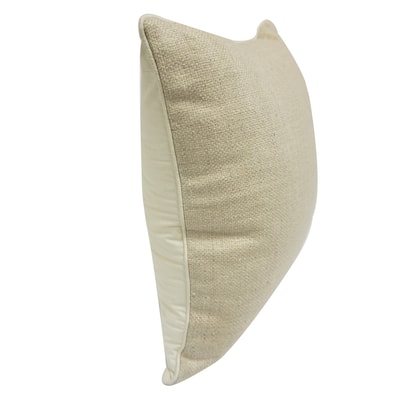 Home&Manor Ostan Vintage Raw Silk Pillow 18"