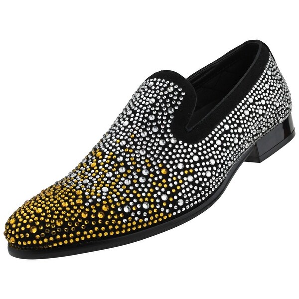 rhinestone loafers