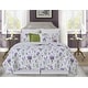 preview thumbnail 2 of 3, Lavender Fields Cotton Reversible Machine Washable Quilt Set
