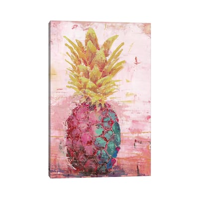 iCanvas "Painted Pineapple I" by Marie Elaine Cusson Canvas Print