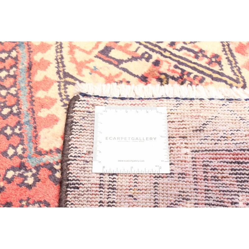 ECARPETGALLERY Hand-knotted Andelz Red Wool Rug - 3'4 x 4'9