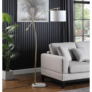 65 In. Oscar Pendilum Style Metal Floor Lamp