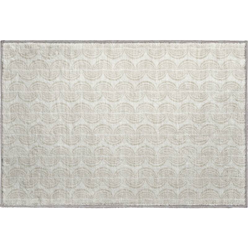 Premium Washable Super Soft Transitional Scallop Mayfield Rug