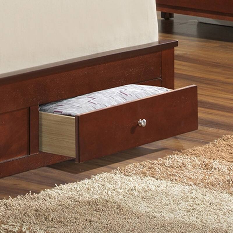 Full Size Transitional Storage Bed with Built-in Organization and DIY Assembly