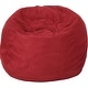 preview thumbnail 3 of 12, Comfortable Bean Bag Chair for Kids and Adults, with Removable Microsuede Cover