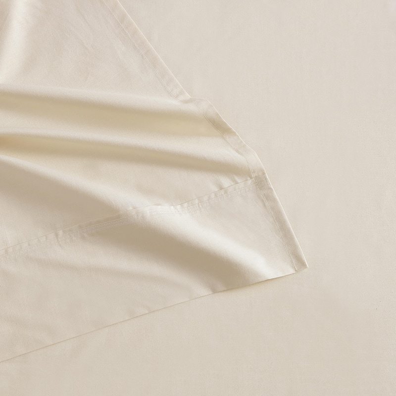 Martha Stewart Skylands Solid Cotton Sheet Set