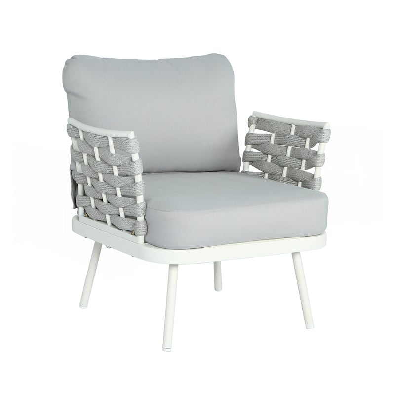 Steel Club Chair Set of 2