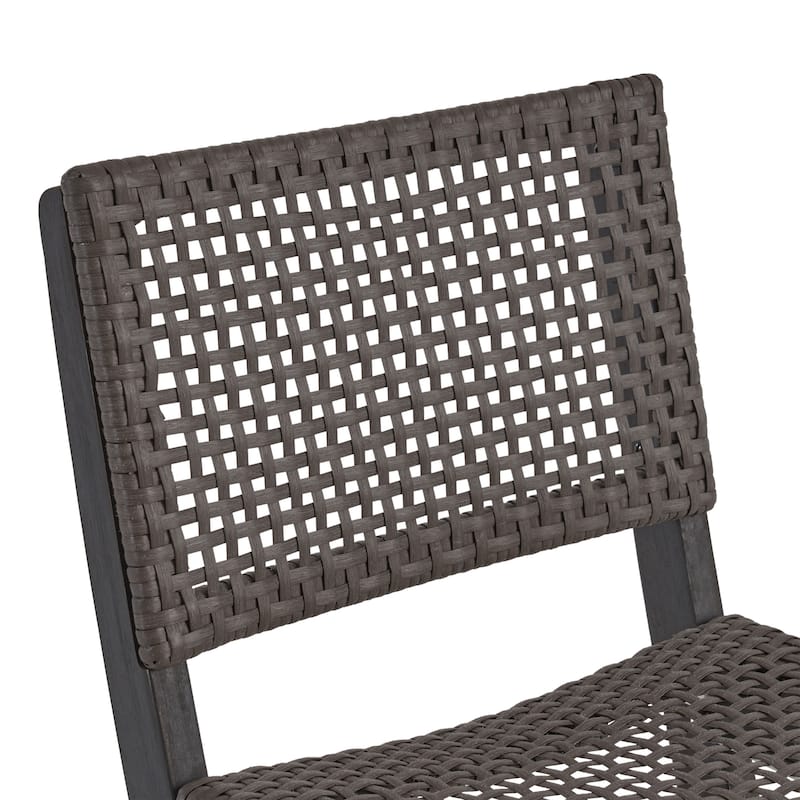 Polaris 45-inch 3-piece Outdoor Bar Table Set by Christopher Knight Home