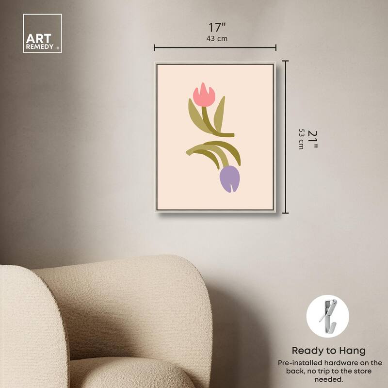 Tulips for my Twenties Canvas by Art Remedy