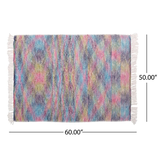 Dymond Boho Fabric Throw Blanket by Christopher Knight Home