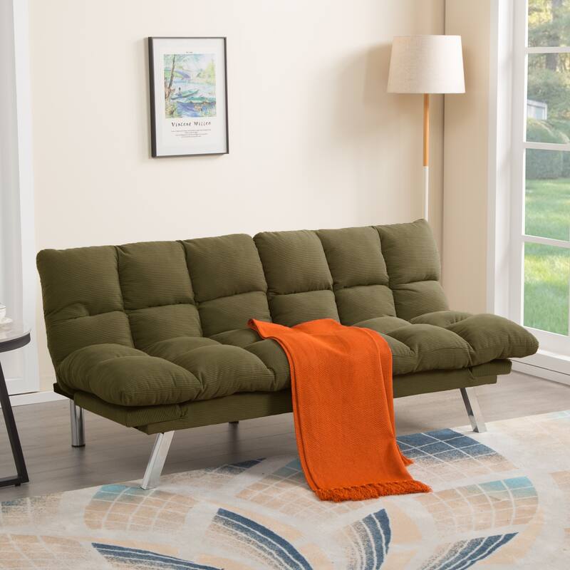 Multifunctional Sofa Bed,Foldable 2-Seater Sofa