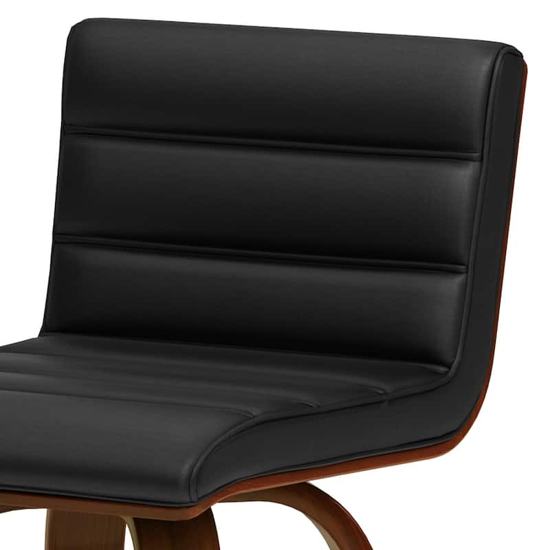 WYNDENHALL Madigan Mid Century Modern Counter Height Stool - 18.9" D x 16.9" W x 34.7" H