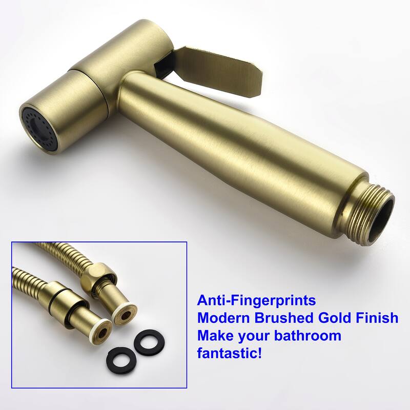 Clihome 1-Handle Bidet Faucet with Sprayer Holder