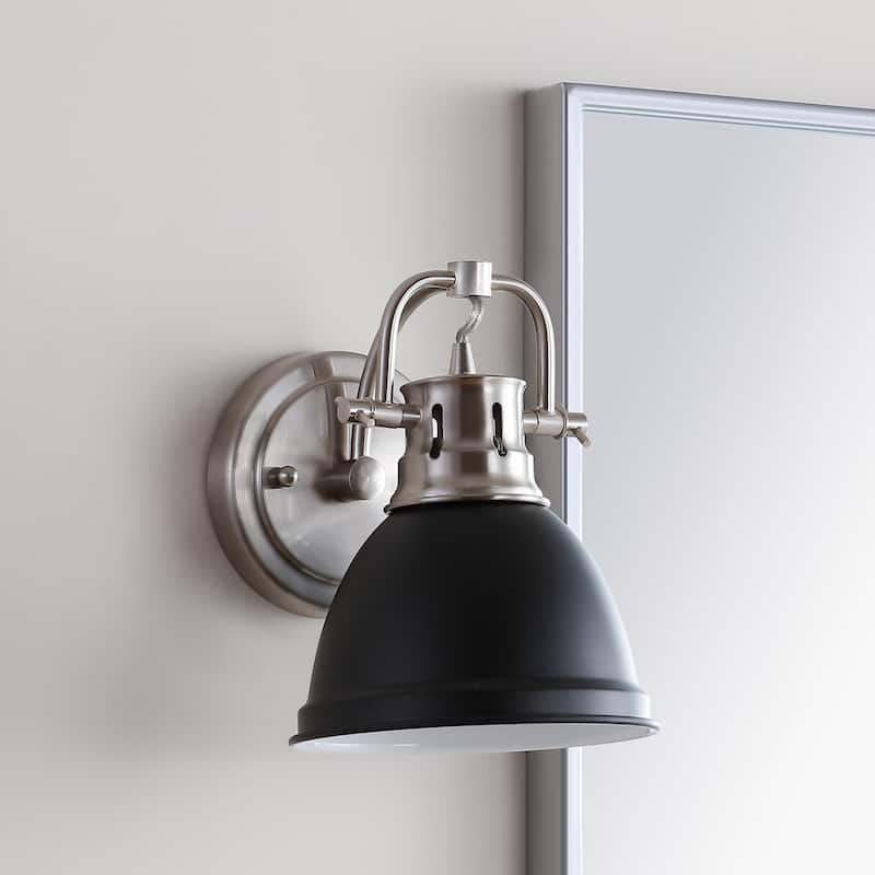 SAFAVIEH Lighting Lawson LED Bathroom Sconce - 6.5"x8.5"x8.5"