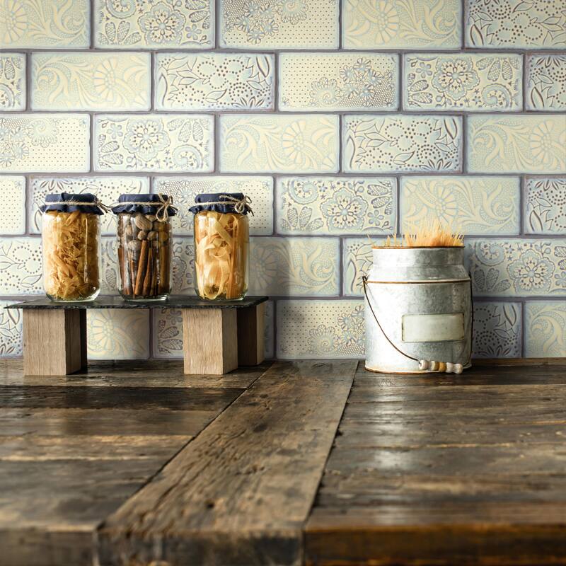 Merola Tile Antic Feelings Pergamon 3" x 6" Ceramic Wall Tile