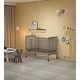 preview thumbnail 4 of 7, 3-In-1 Convertible Crib, Made Of Sustainable Pinewood, Non-Toxic Finish, Comes With Locking Wheels, Wooden Nursery Furniture