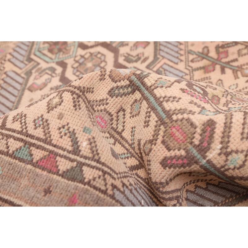 ECARPETGALLERY Hand-knotted Antalya Vintage Beige Wool Rug - 2'6 x 4'0